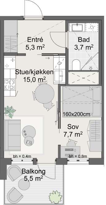 Plantegning 1
